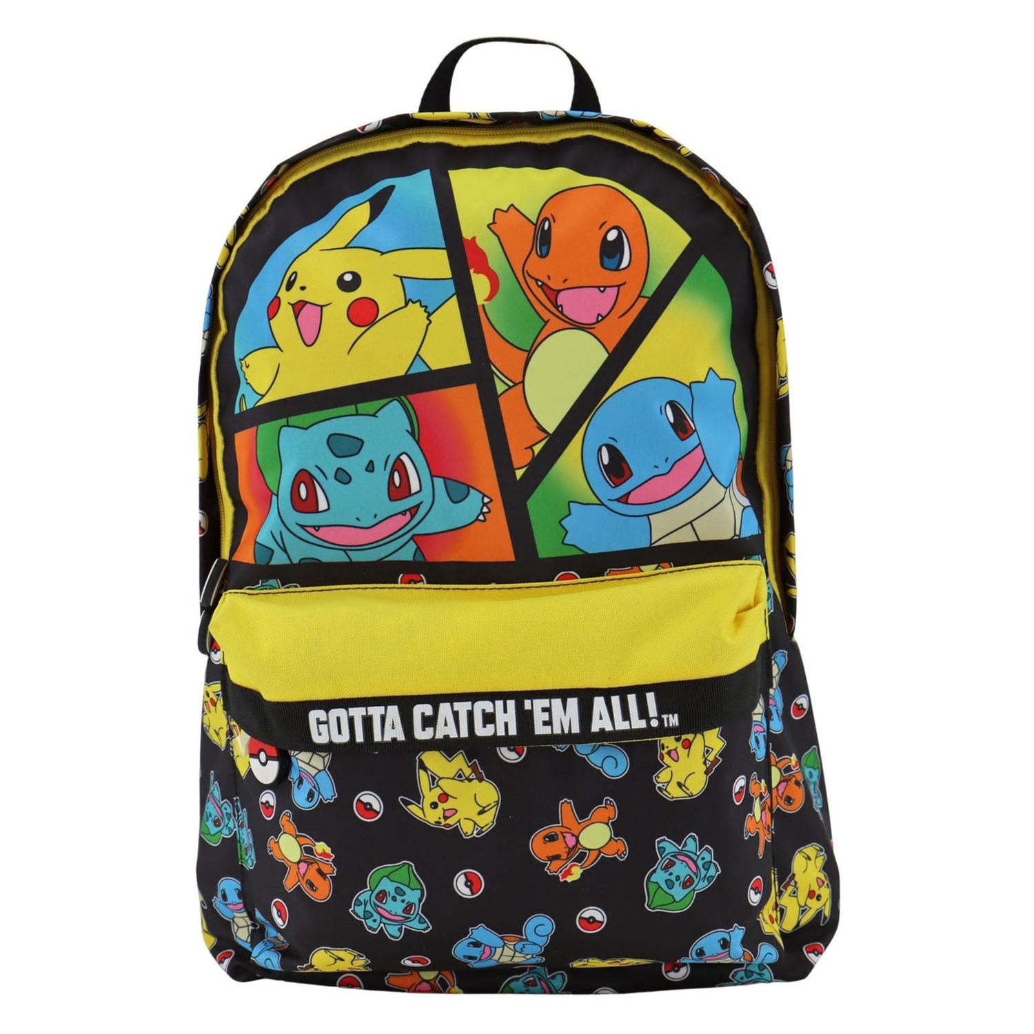 Pokémon Pokemon rugzak met voorzak - 42x30x18cm