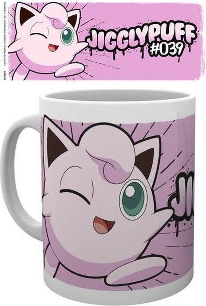 Pokémon pokemon jigglypuff comic mug